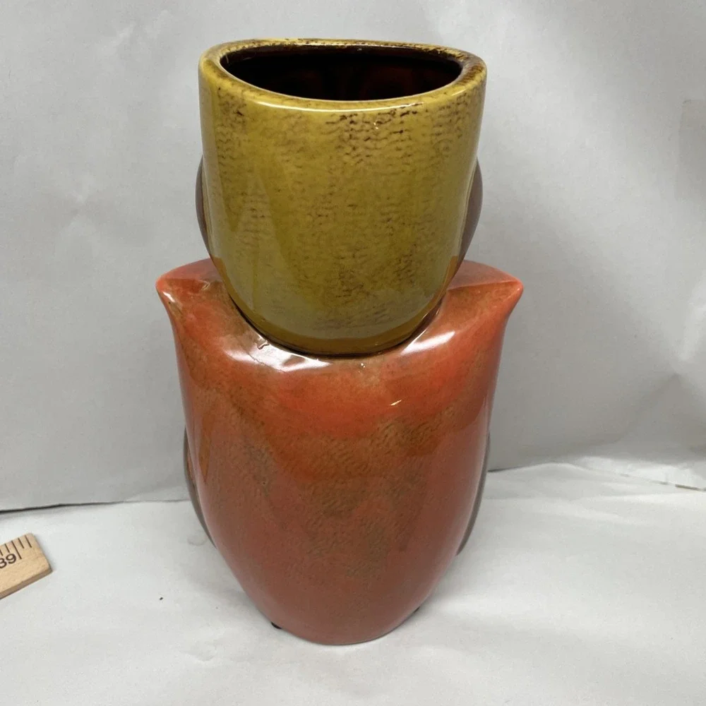 Double Stacked Owl Vase/Planter Retired Pier 1 Imports